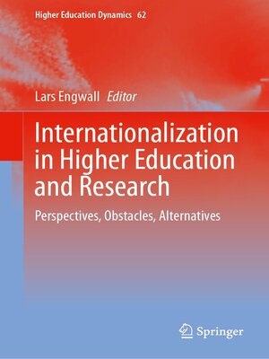 cover image of Internationalization in Higher Education and Research